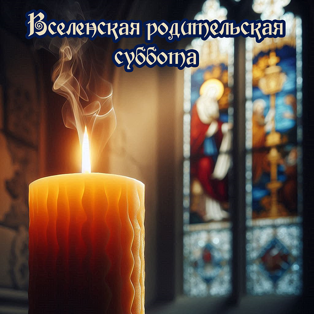 Скачать картинку открытку на Родительскую субботу