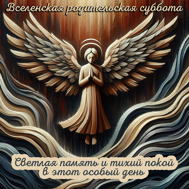 Скачать открытку на Родительскую субботу
