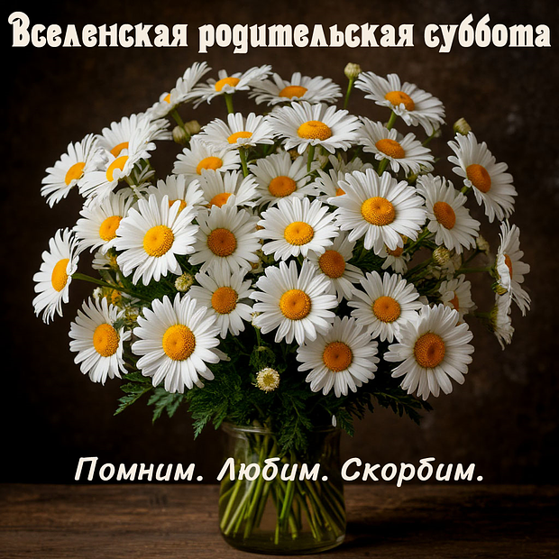 Картинка на Родительскую субботу
