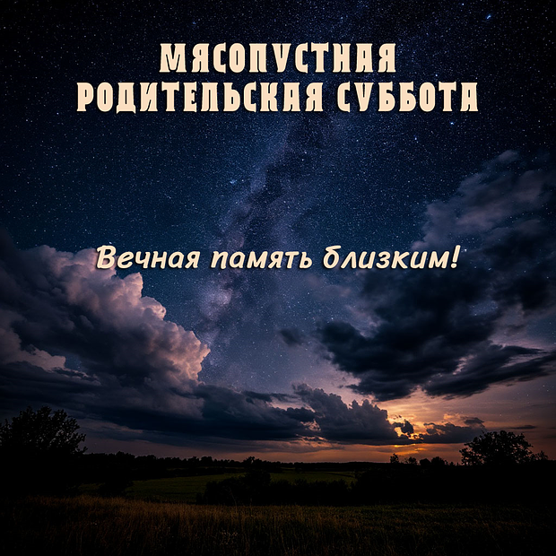 Скачать картинку на Родительскую субботу
