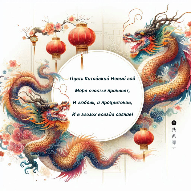 Стихи с поздравлением с китайским Новым годом