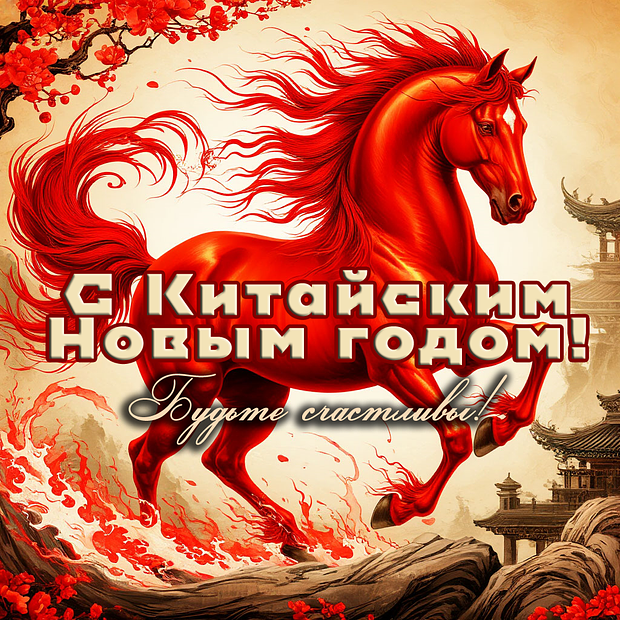 Скачать открытку с китайским Новым годом
