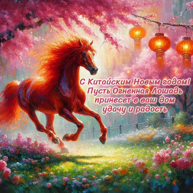 Скачать открытку с китайским Новым годом
