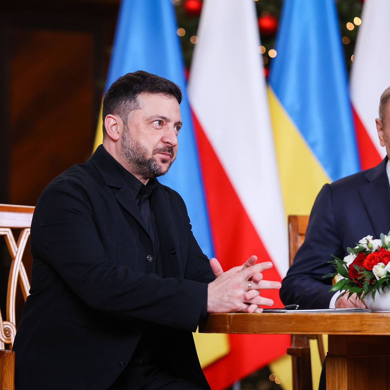 Владимир Зеленский и Дональд Туск. Фото: Igor Jakubowski / Globallookpress.com