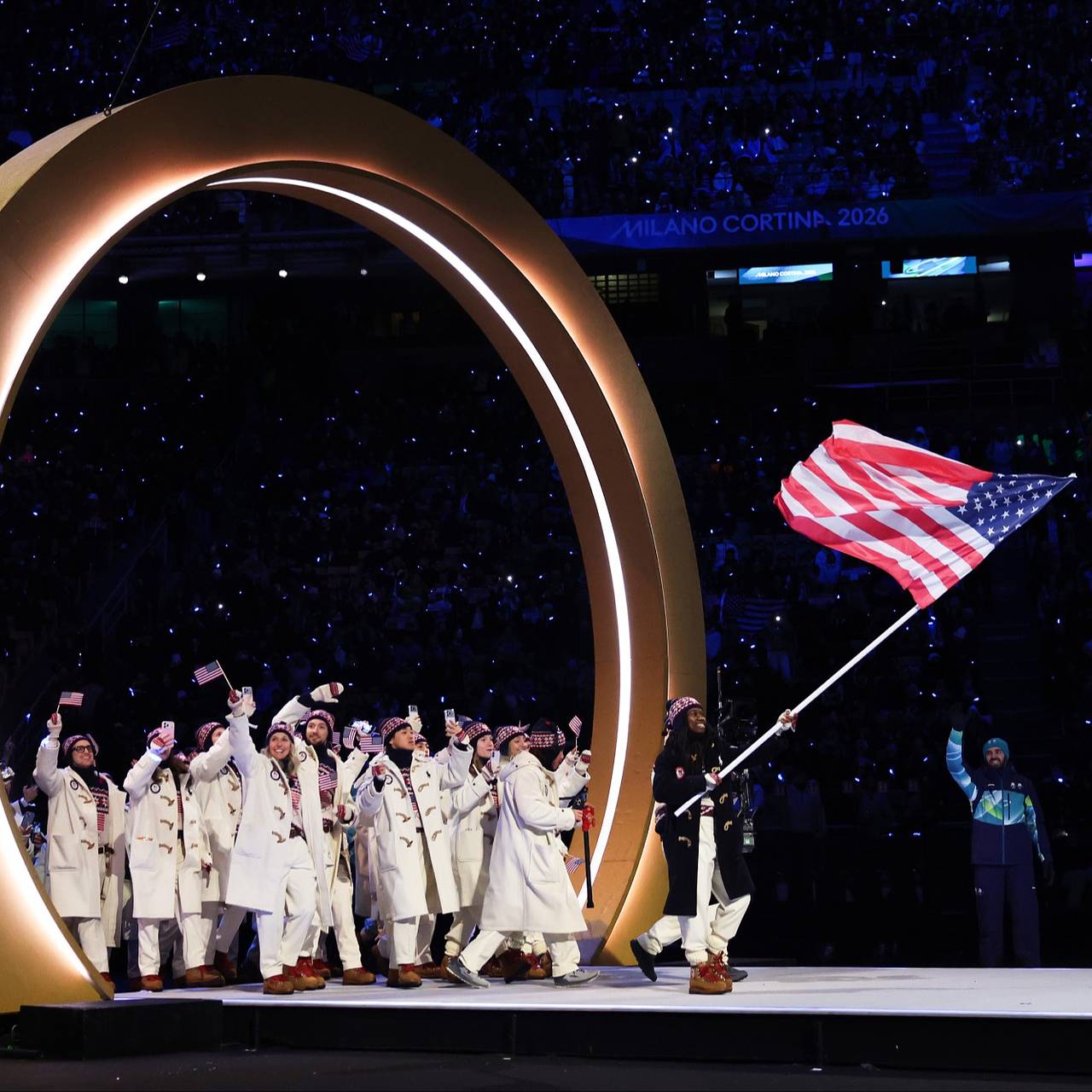 Зрители осудили американских олимпийцев из-за политических высказываний