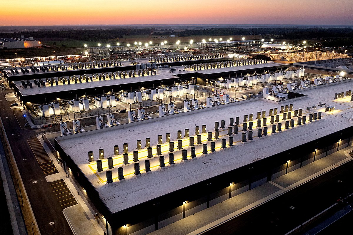 Один из дата-центров Amazon