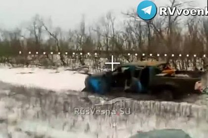 Эпичное уничтожение пехоты ВСУ под Красноармейском попало на видео