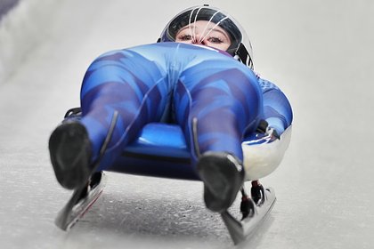 Российская саночница дебютировала на Олимпиаде и заняла 14-е место после двух попыток
