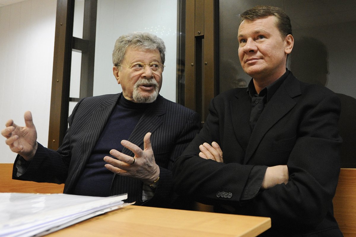 Адвокат Генрих Падва и актер Владислав Галкин
