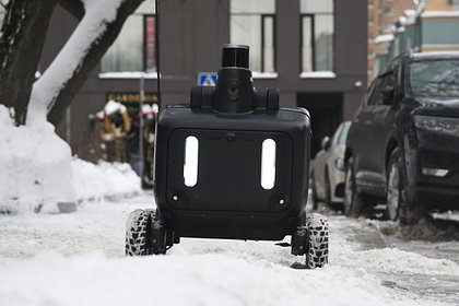 Действия робота-доставщика в центре Москвы возмутили ГИБДД