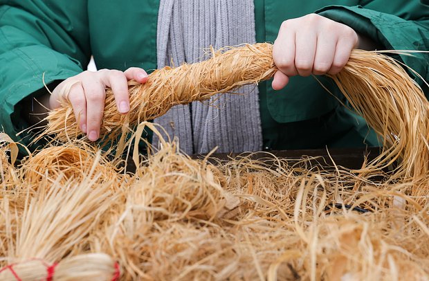 гадание - солома (без сковороды)