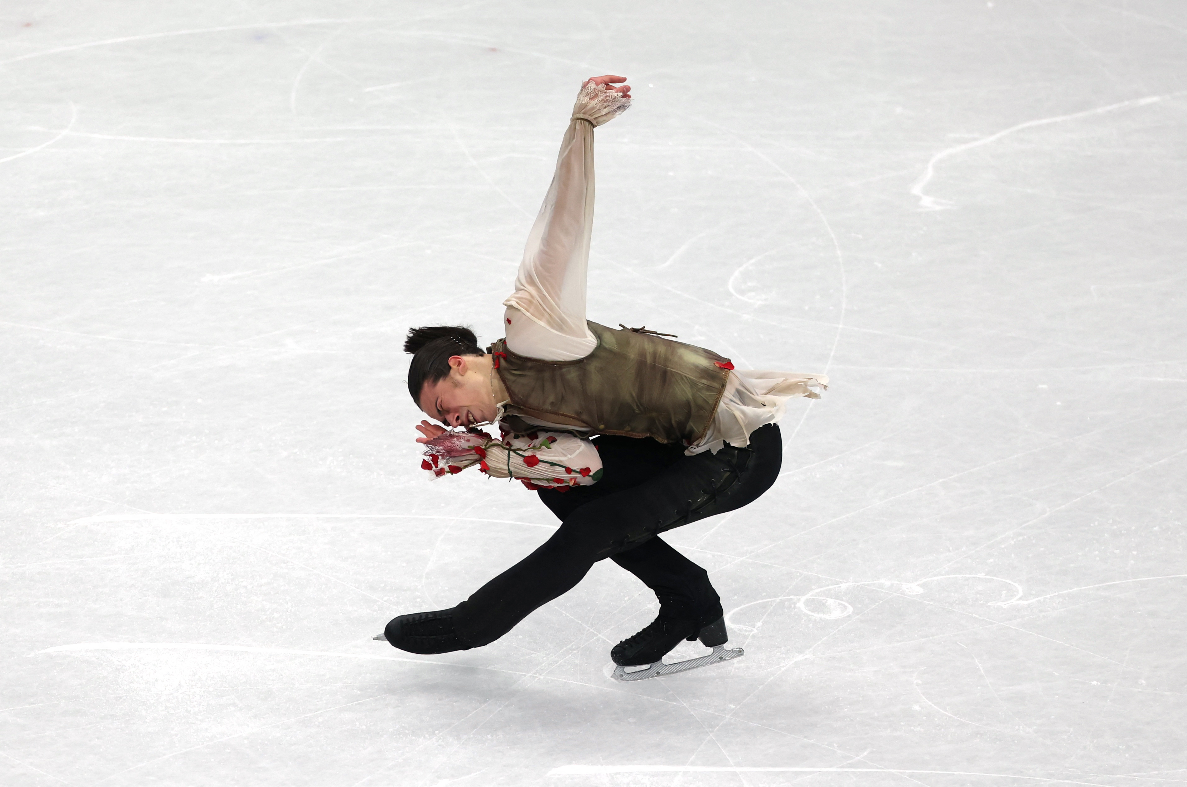 Российский&nbsp; фигурист Гуменник показал короткую программу на Олимпиаде