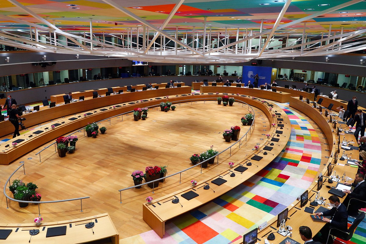 Саммит лидеров стран Европейского союза в Брюсселе, Бельгия, 25 июня 2021 года