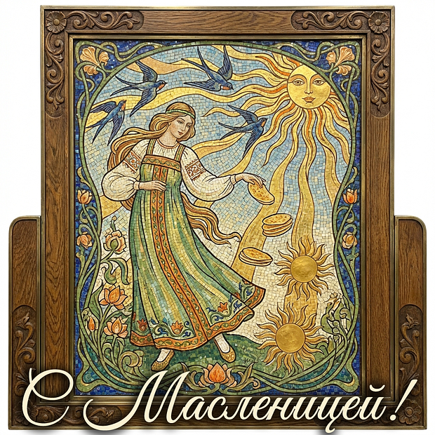 Открытки с началом Масленицы