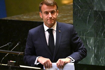 Макрон призвал не спешить с началом переговоров с Россией