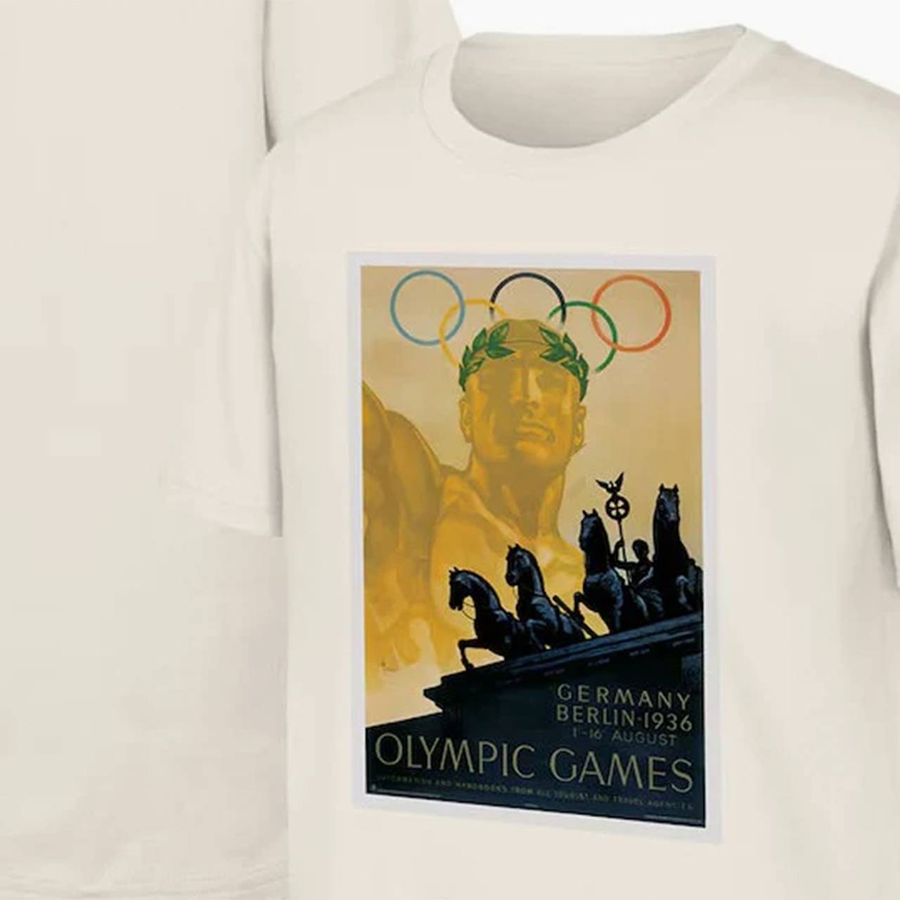 МОК обругали за продажу футболок с дизайном нацистских Олимпийских игр