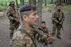 Иностранные наемники ВСУ. Архивное фото