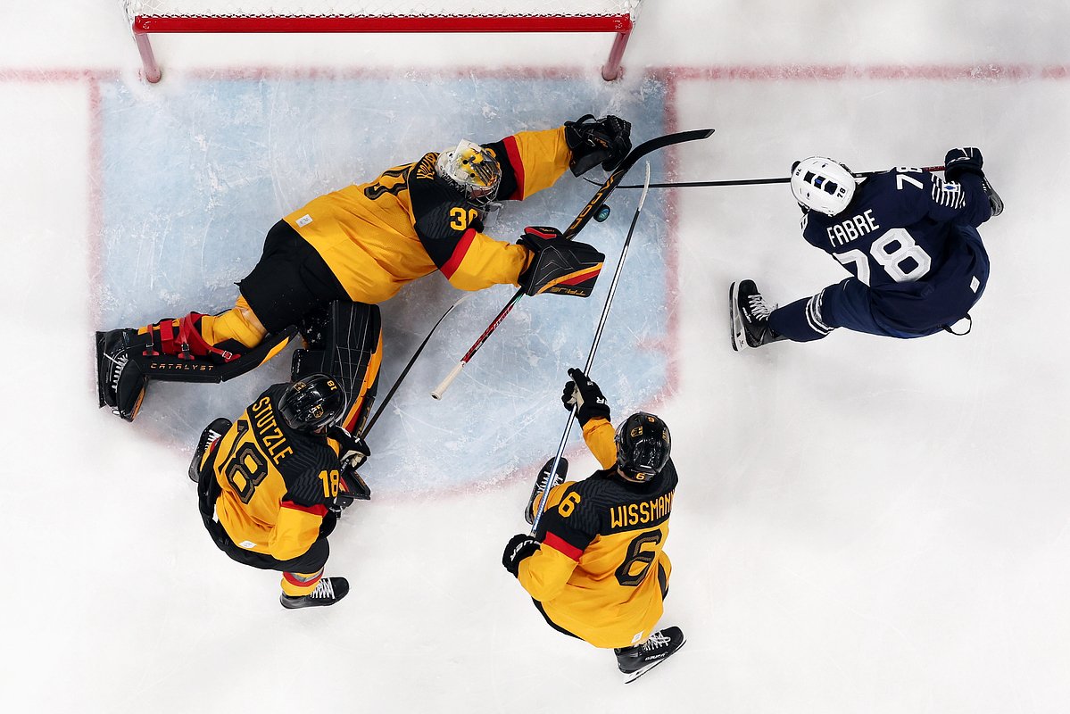 Матч сборных Германии и Франции