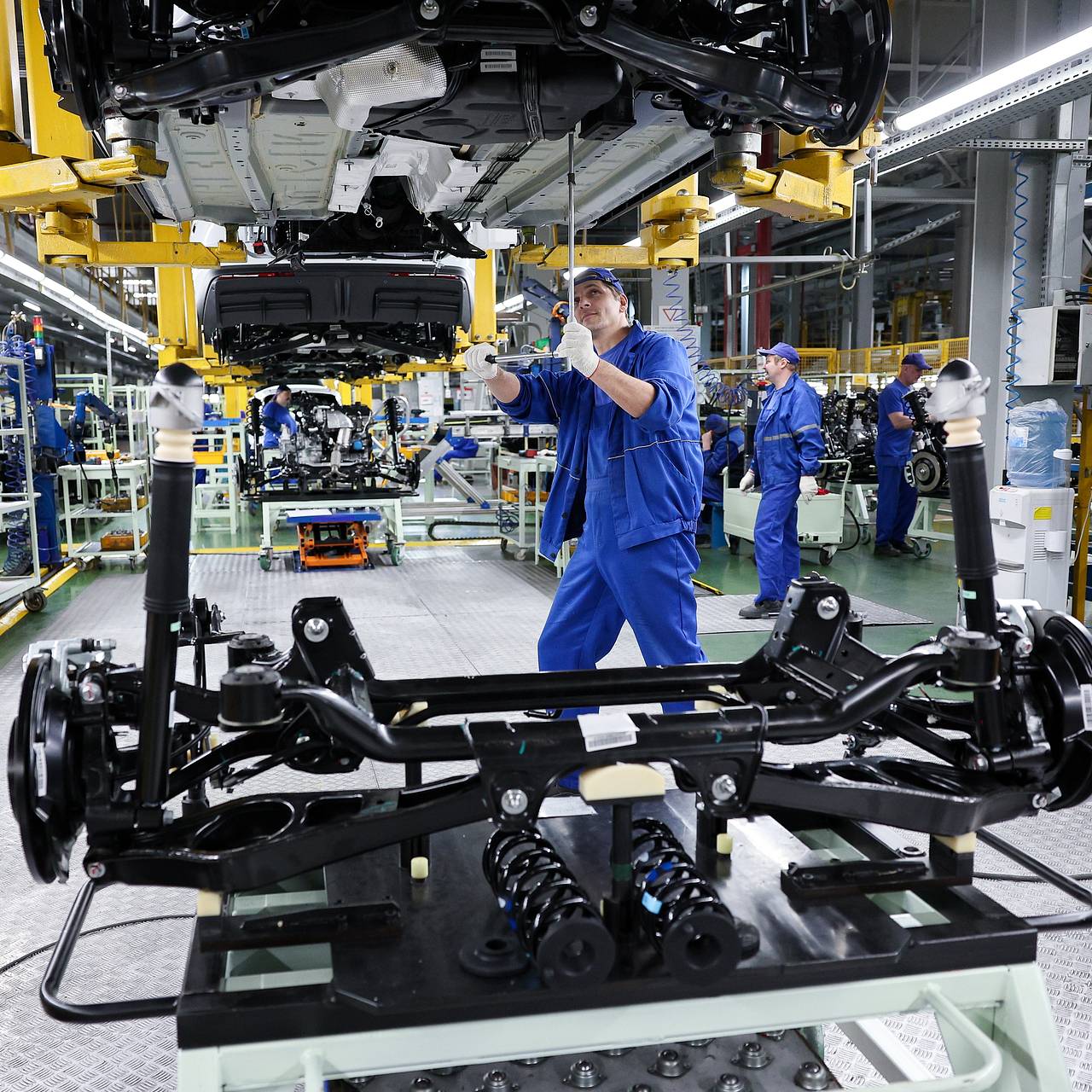 Российский завод резко увеличил производство автомобилей