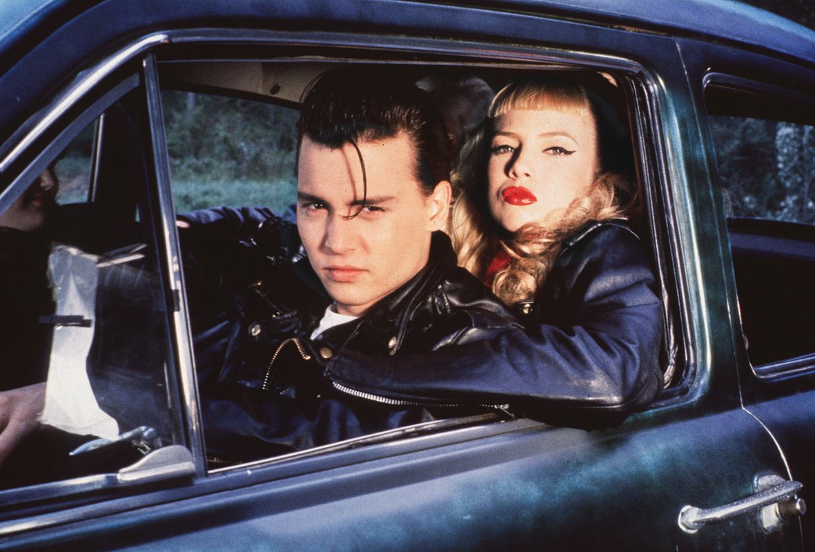 Трейси Лордс и голливудский актер Джонни Депп