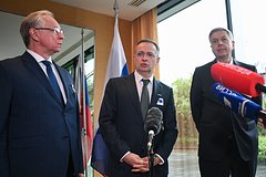 Михаил Галузин, Владимир Мединский и Игорь Костюков