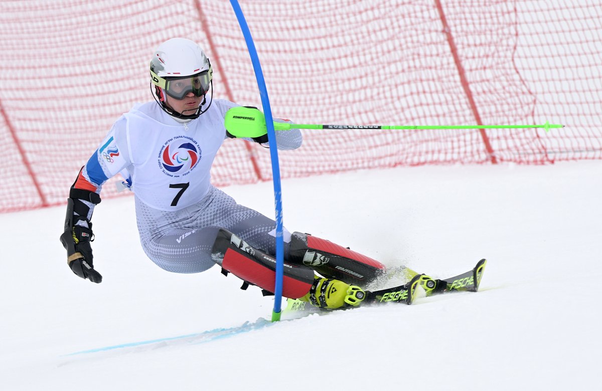 Российский спортсмен, участник Паралимпиады Алексей Бугаев