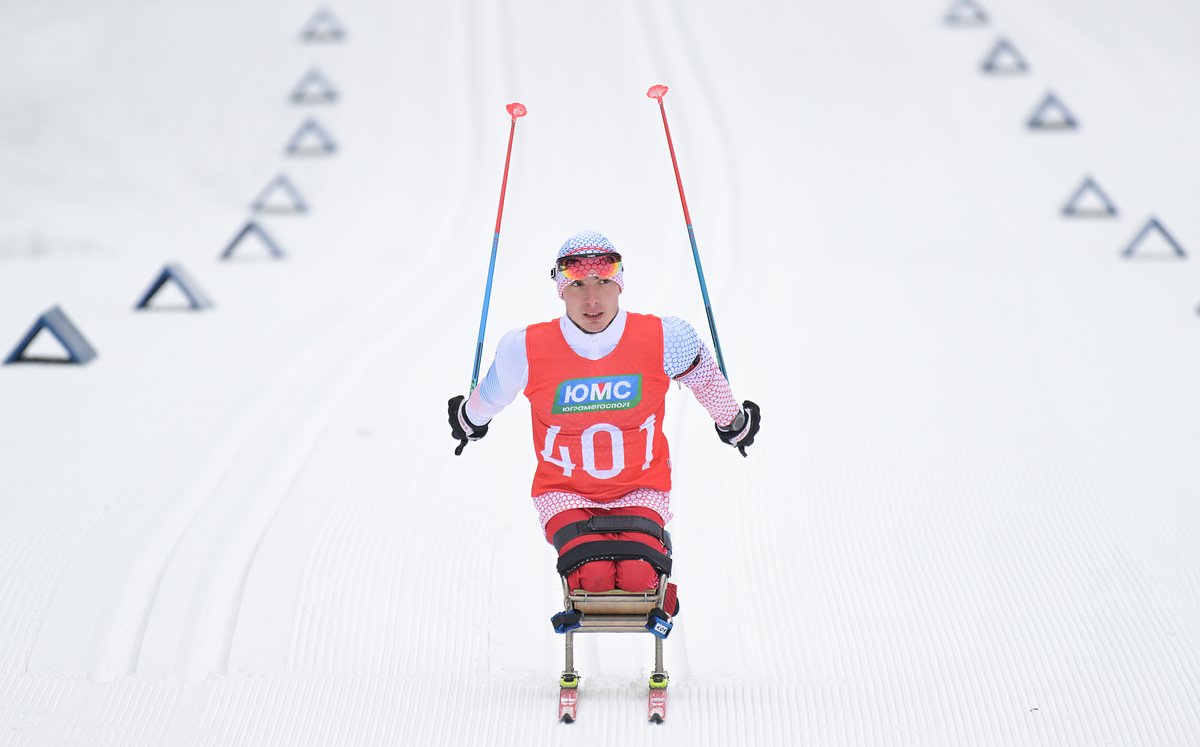 Российский спортсмен, участник Паралимпиады Иван Голубков