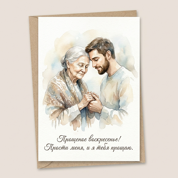 Картинка на Прощеное воскресенье
