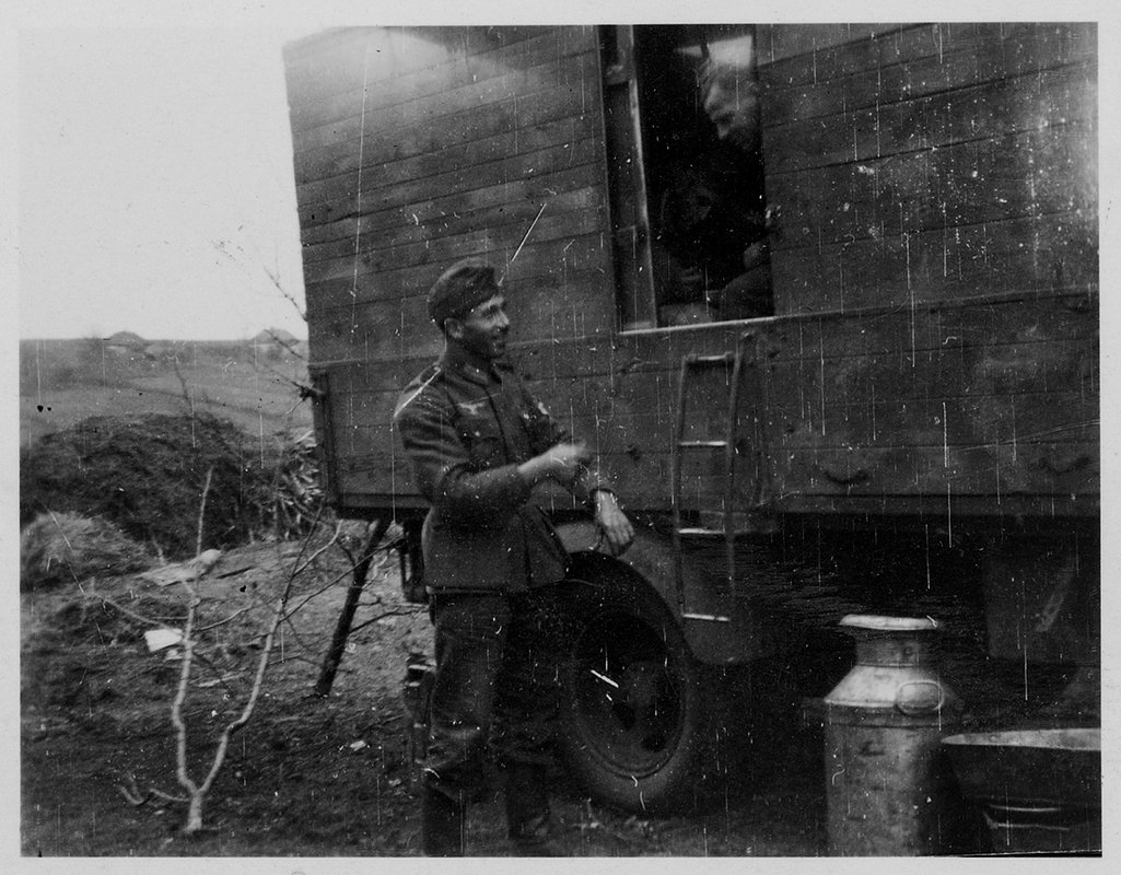 В одном из подразделений тылового обеспечения вермахта. УССР (Украина). 1941 год
