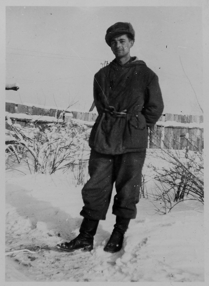 Портрет немецкого военного. СССР. Зима 1941-1942 годов