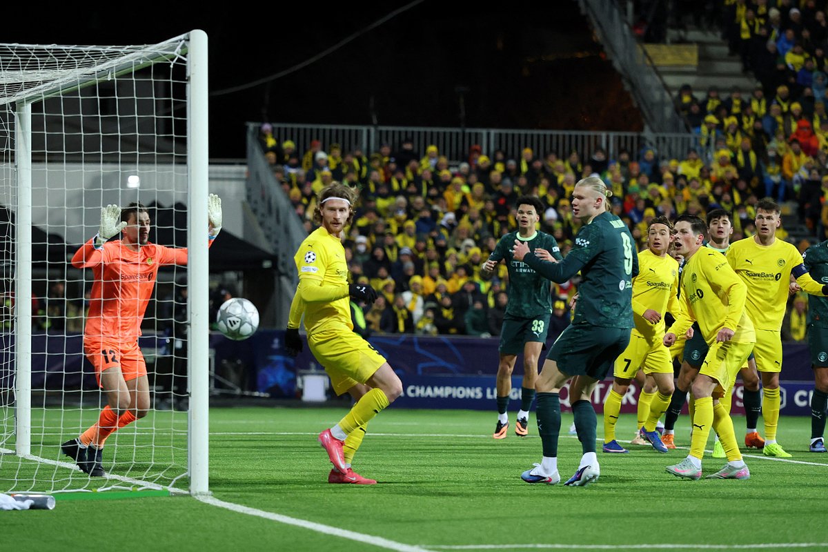 Матч «Буде-Глимт» против «Манчестер Сити»