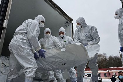 Появилось фото с места передачи Россией Украине тысячи тел военнослужащих