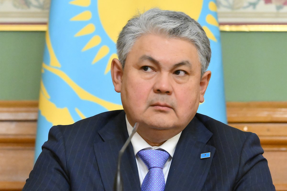 Министр иностранных дел Казахстана Ермек Кошербаев