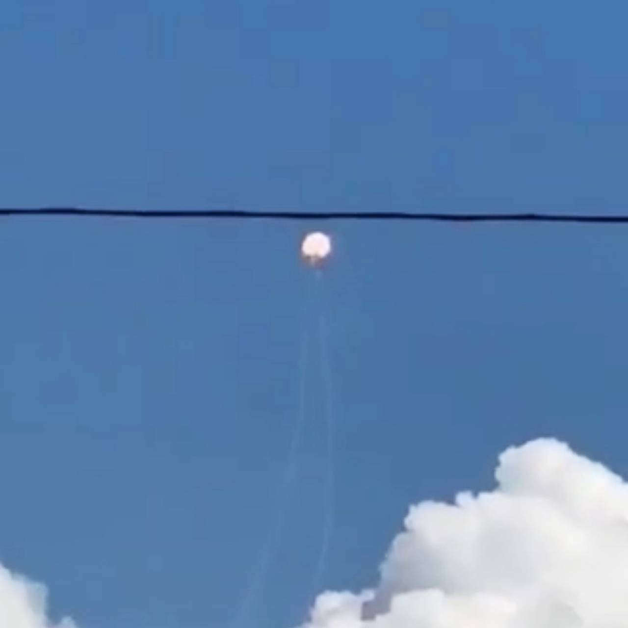 Необычный перехват иранской ракеты попал на видео