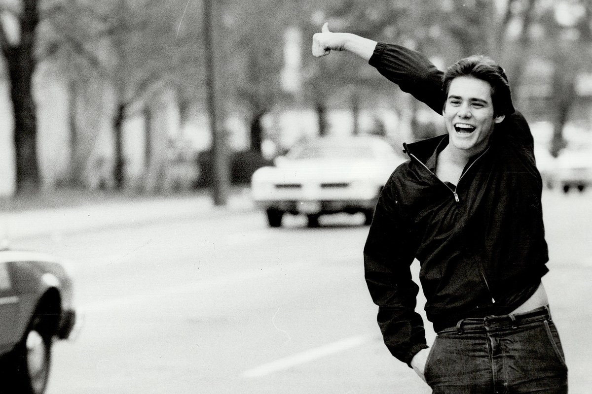 Джим Керри в декабре 1981 года