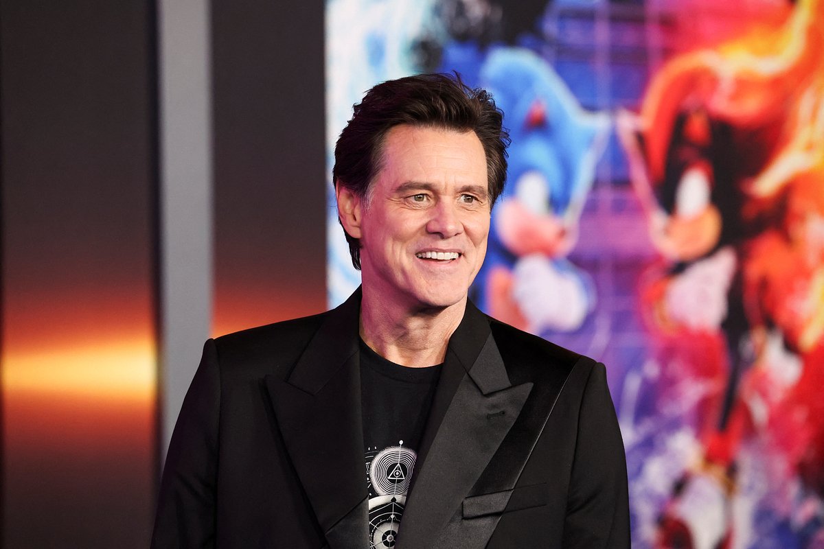 Джим Керри в декабре 2024 года