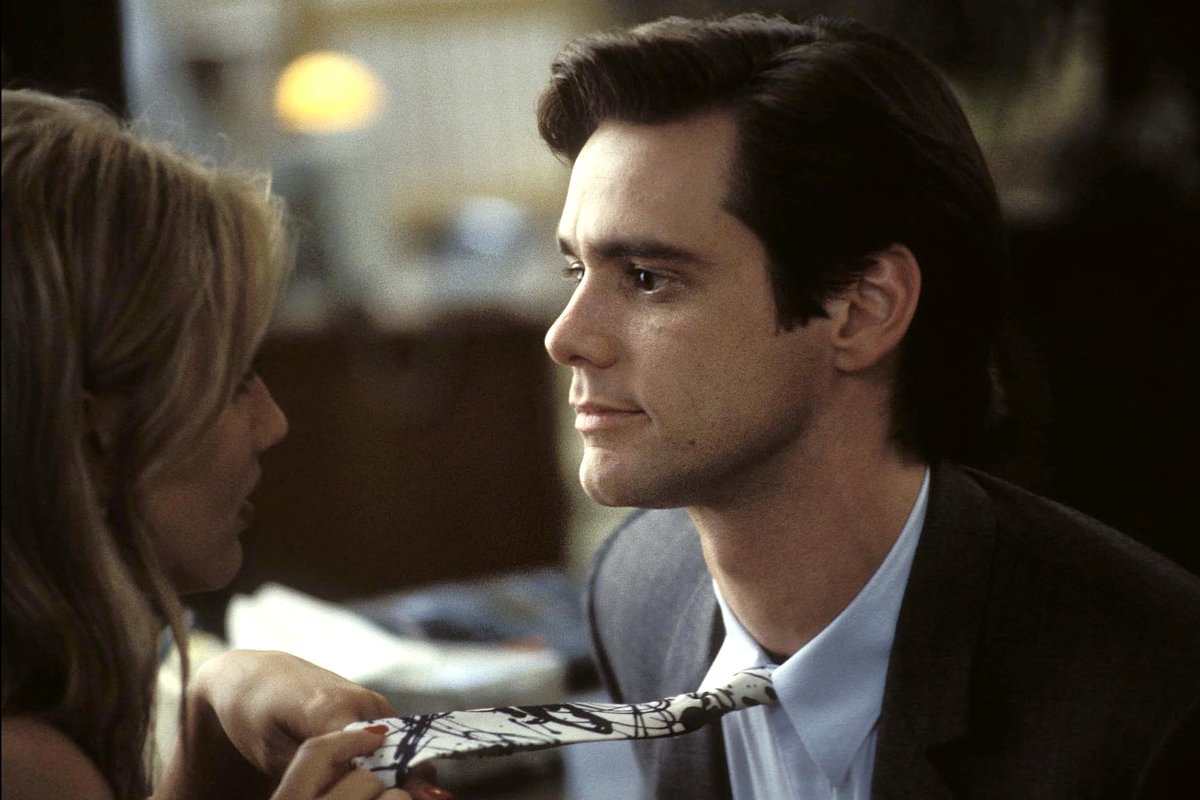 Джим Керри в фильме «Маска» в 1994 году 