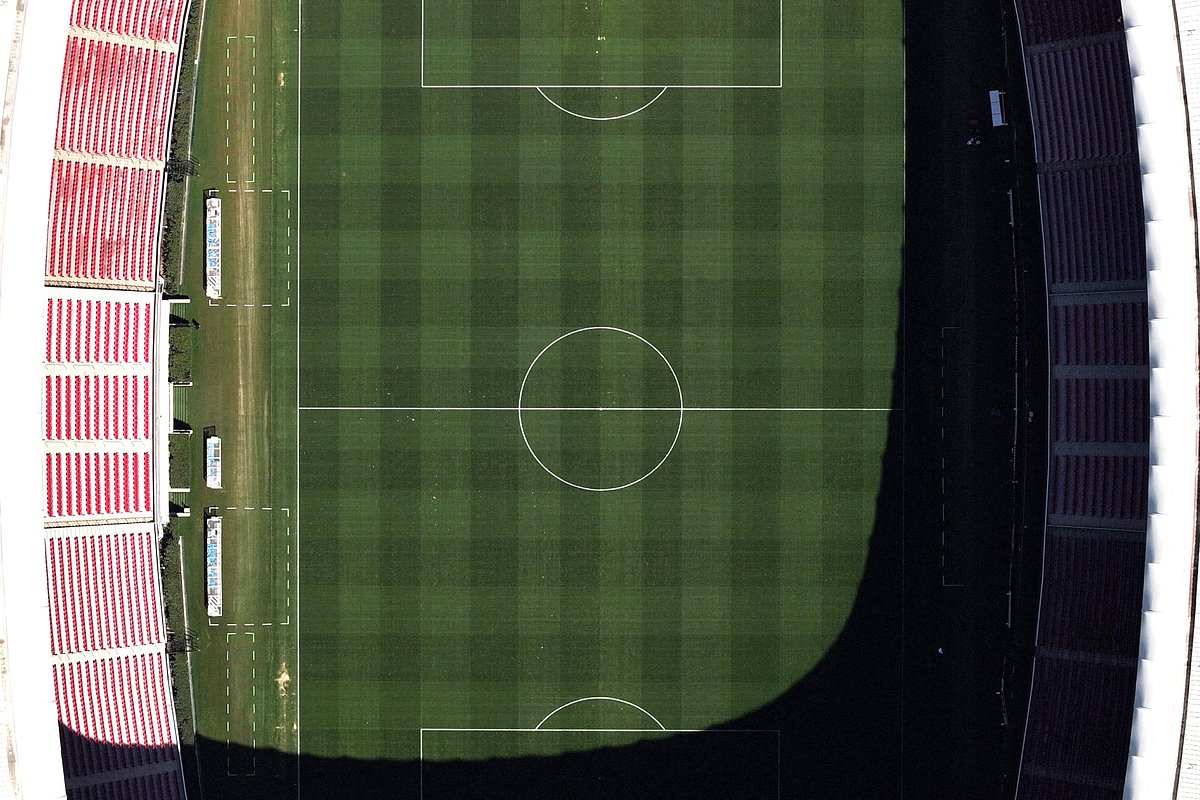 Стадион «Акрон», Мексика, вид с дрона