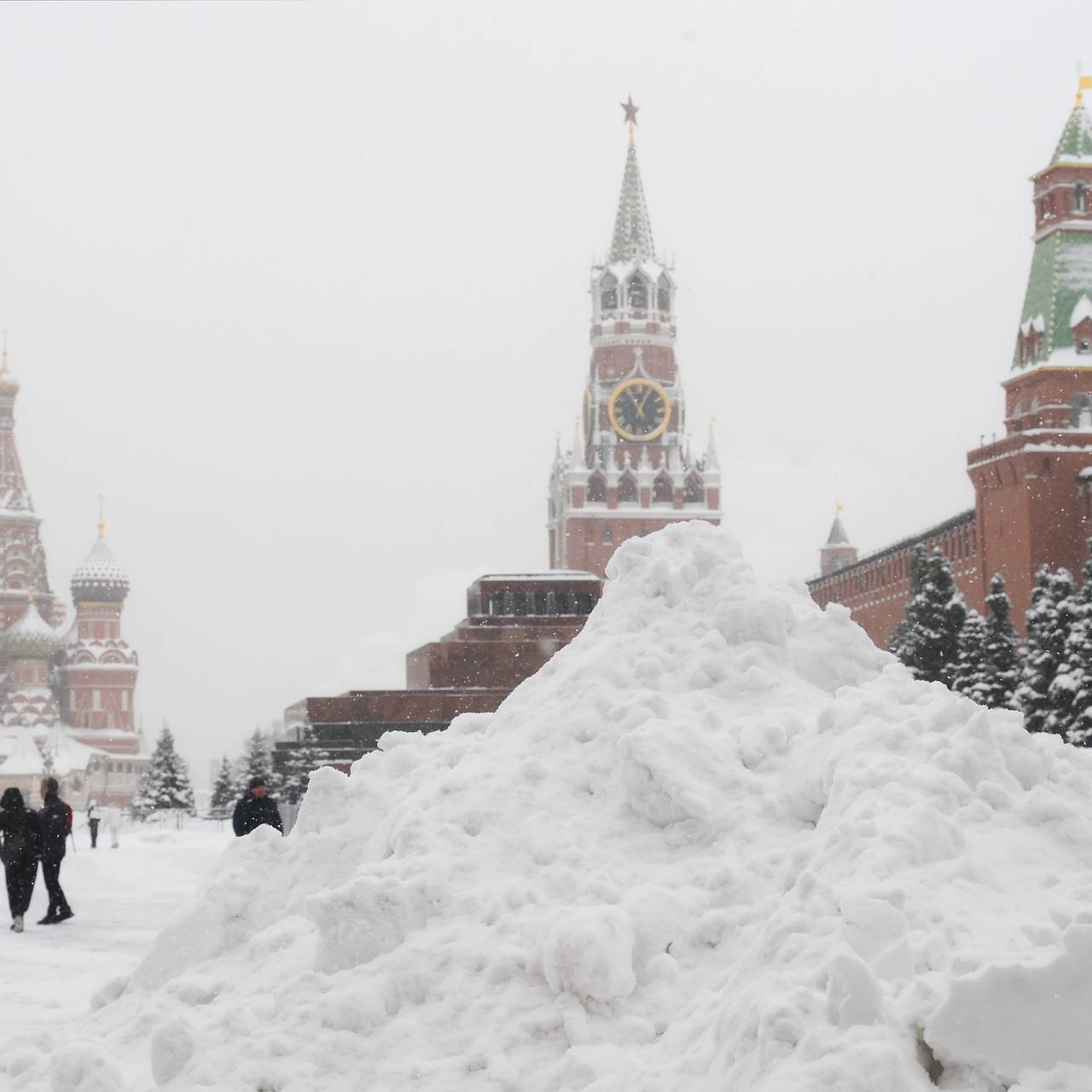 В Москве прошла самая снежная зима