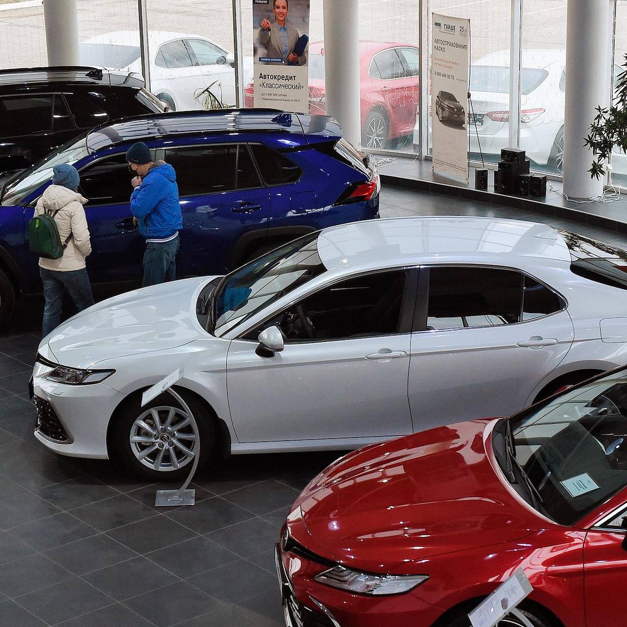 В России критически упала реализация автомобилей