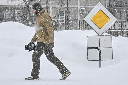 Синоптик спрогнозировал ослабление снегопада в Москве