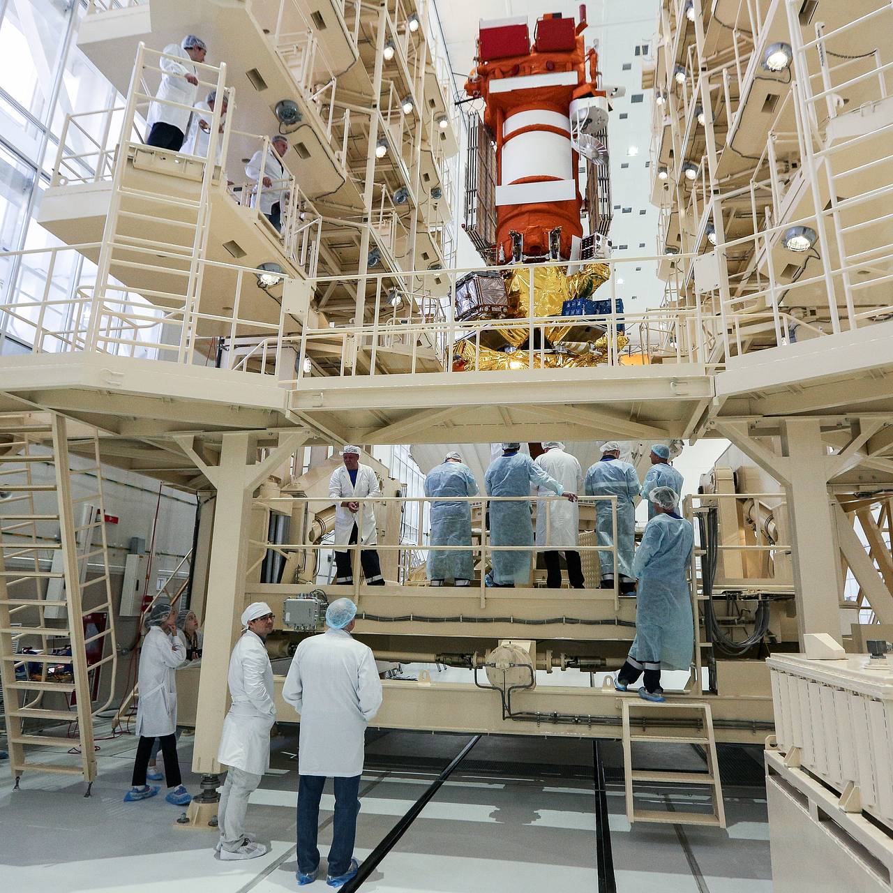 &laquo;Решетнев&raquo; рассказал о сборке спутника &laquo;Ямал-501&raquo;