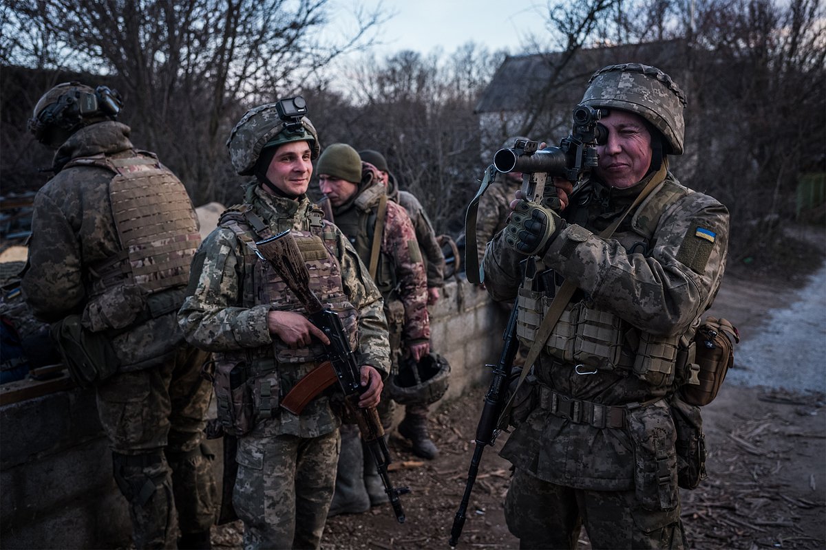 Украинские солдаты