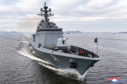 На Западе предрекли сложности с новым эсминцем КНДР