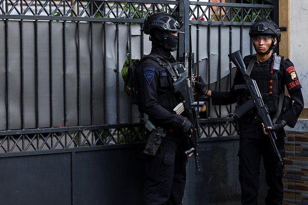 Индонезийская полиция. Архивное фото