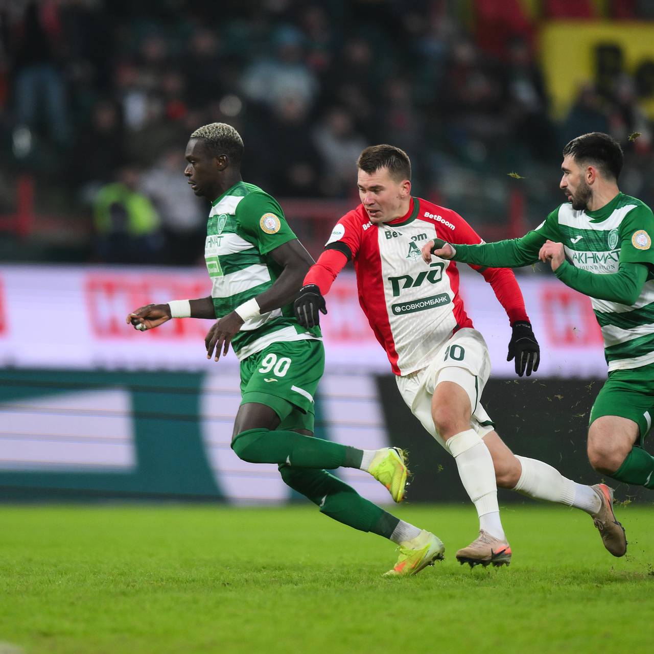 &laquo;Локомотив&raquo; сыграл вничью с &laquo;Ахматом&raquo; в 20-м туре РПЛ