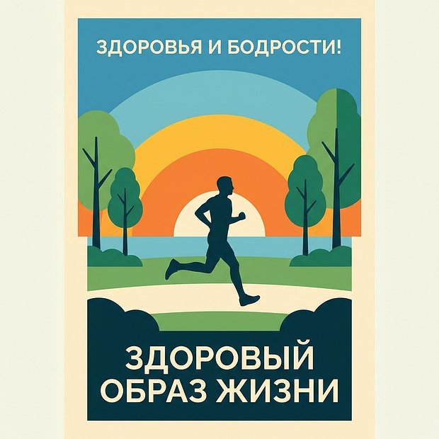 Открытка с пожеланиями доброго здоровья
