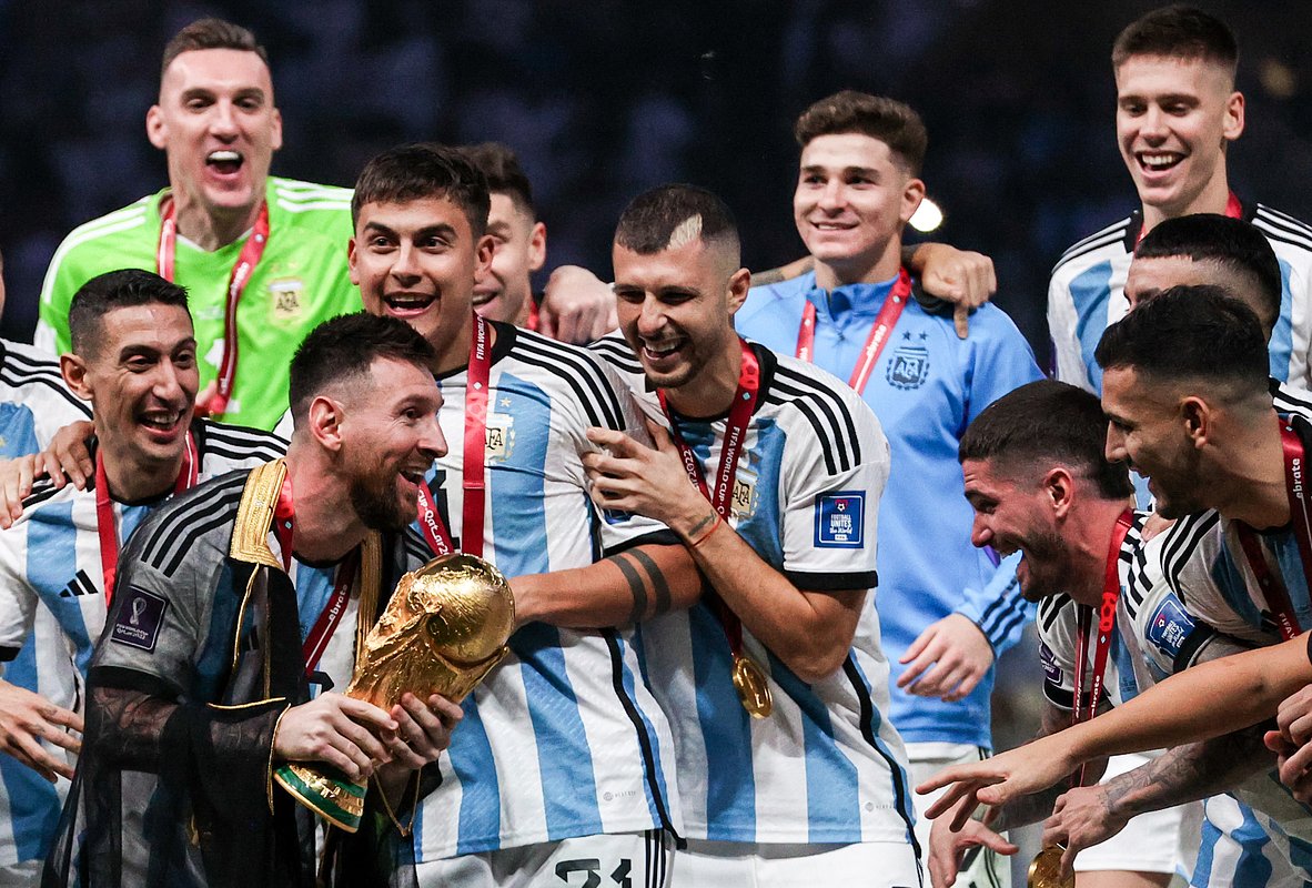 Аргентина — действующий чемпион мира. Сборная выиграла турнир в 2022 году в Катаре