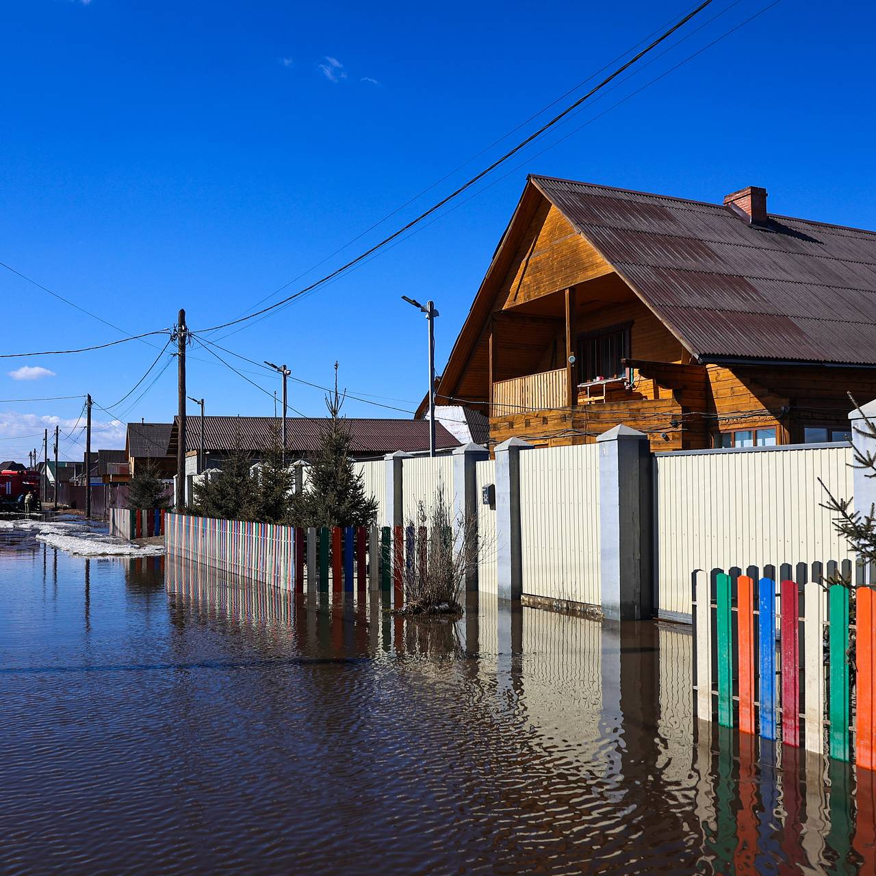 Названы регионы с самым высоким риском затоплений из-за паводков
