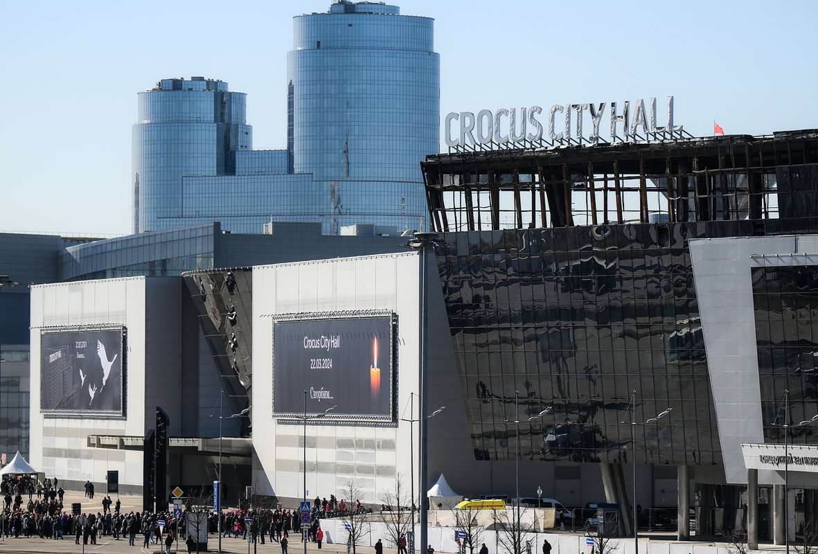 Концертный зал «Крокус Сити Холл» в подмосковном Красногорске